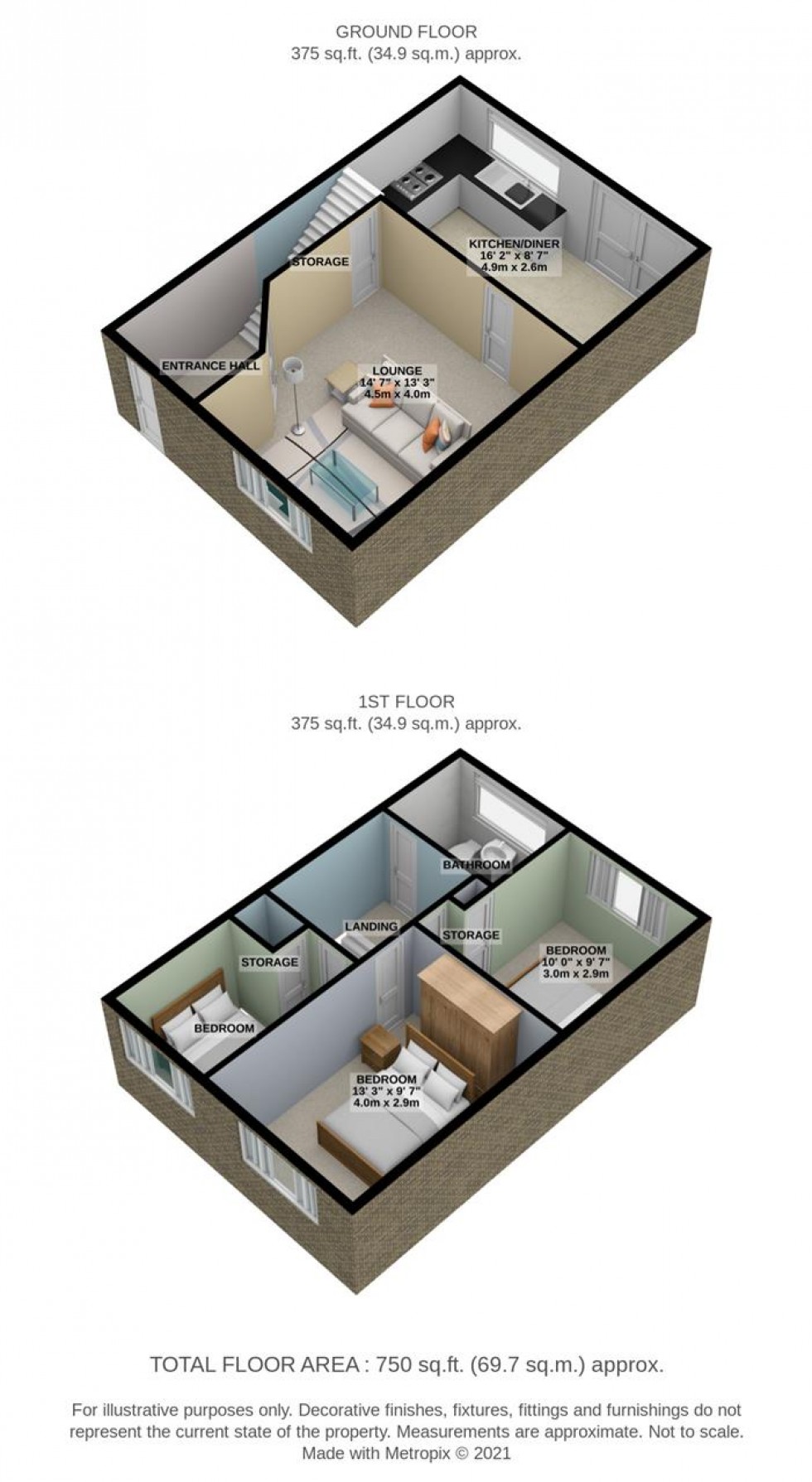 Floorplan for Trent, East Tilbury