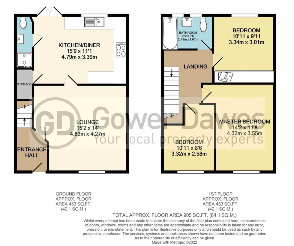 Floorplan for Wickham Road, Chadwell St.Mary