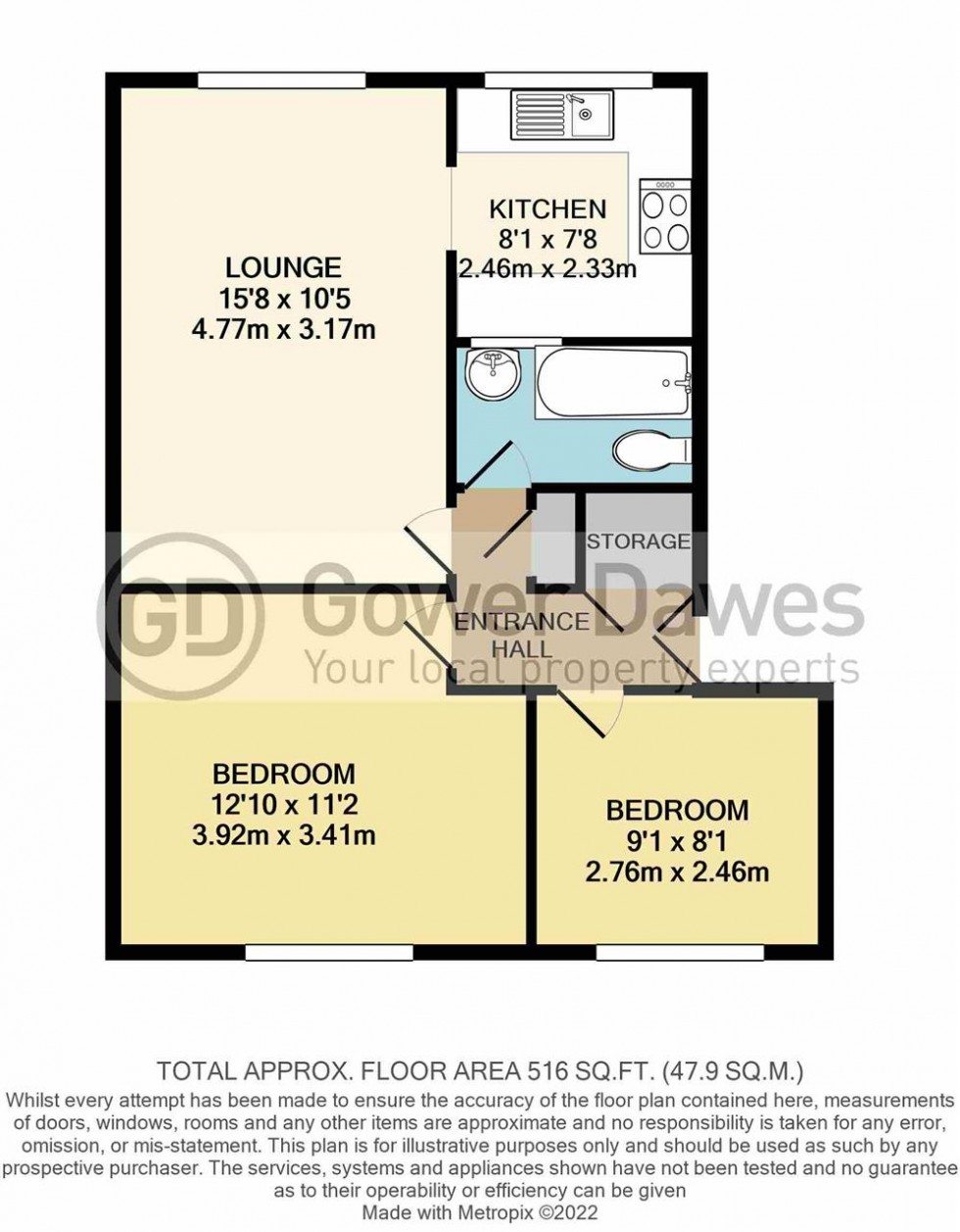 Floorplan for Colne Court, Colne, East Tilbury