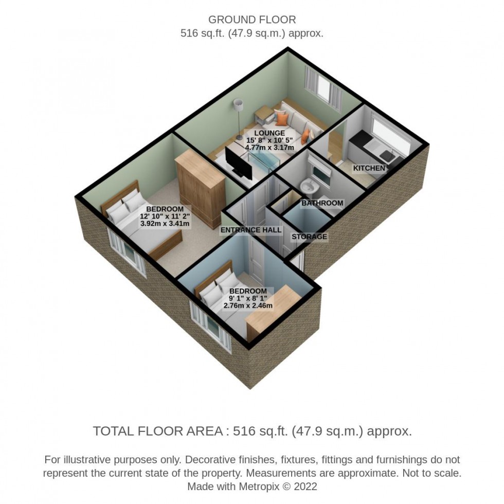 Floorplan for Colne Court, Colne, East Tilbury