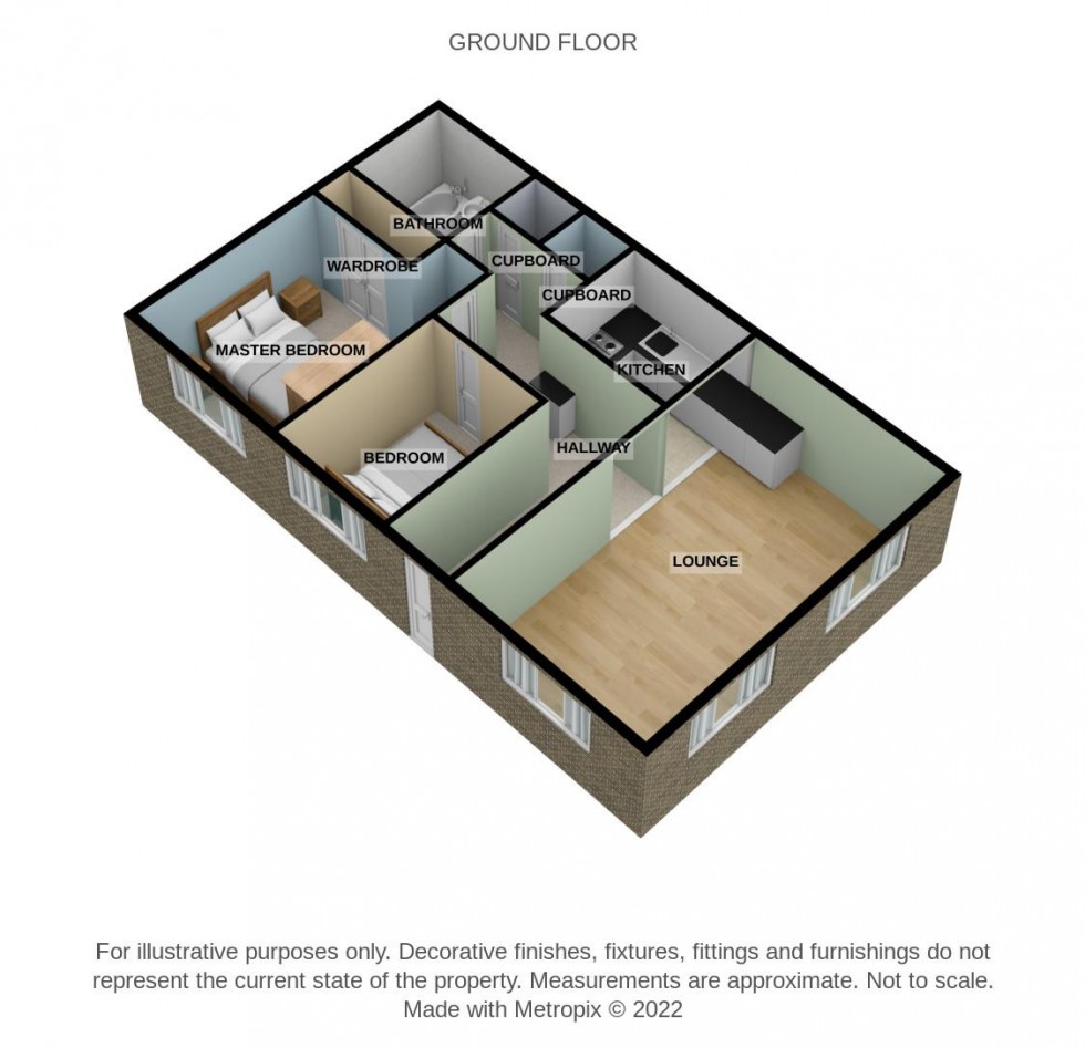 Floorplan for Weymouth Drive, Chafford Hundred