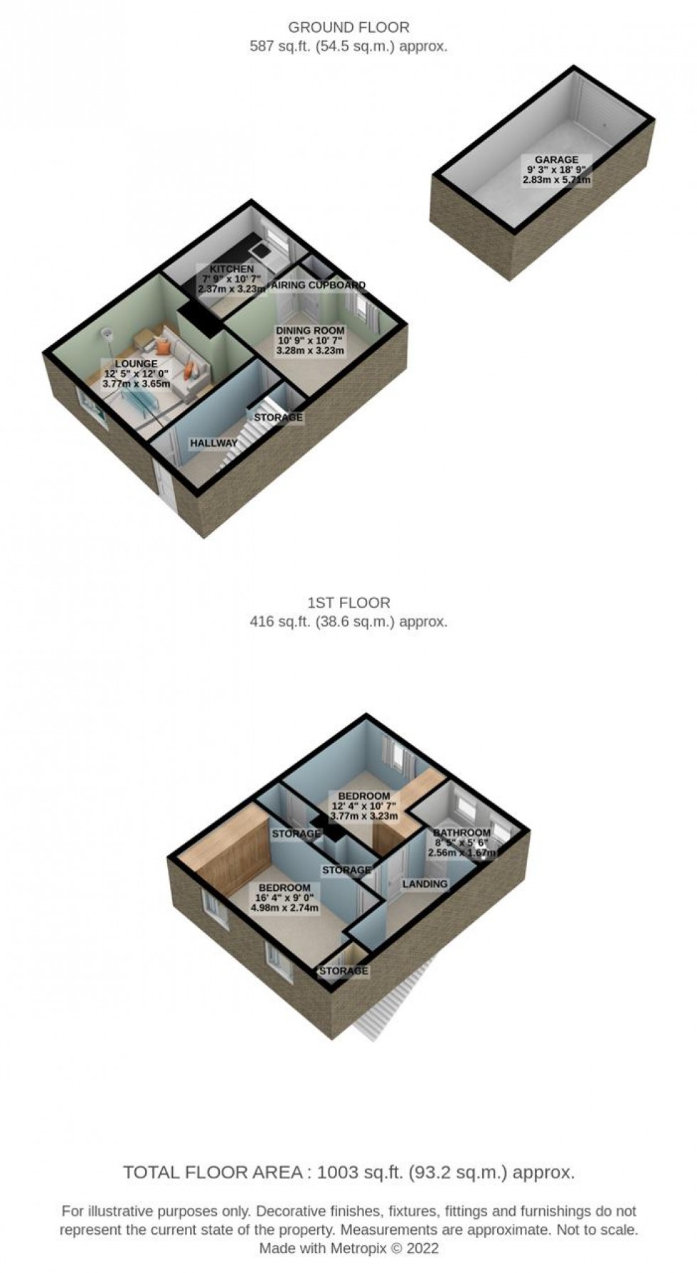 Floorplan for Godman Road, Chadwell St.Mary