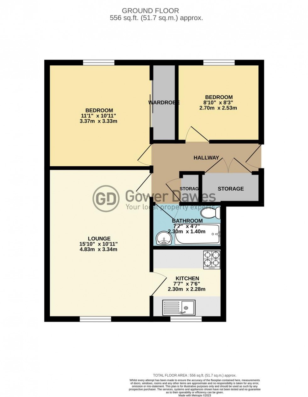 Floorplan for Coronation Avenue, Essex