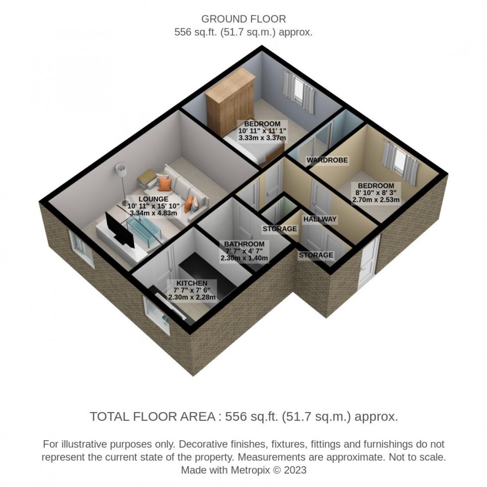 Floorplan for Coronation Avenue, Essex