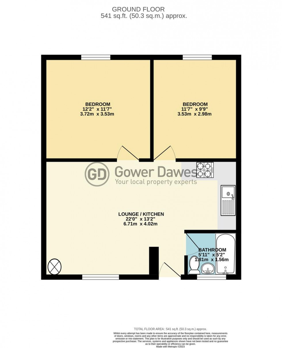 Floorplan for Grange Road, Romford, Romford