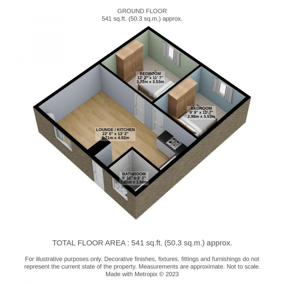 Floorplan for Grange Road, Romford, Romford