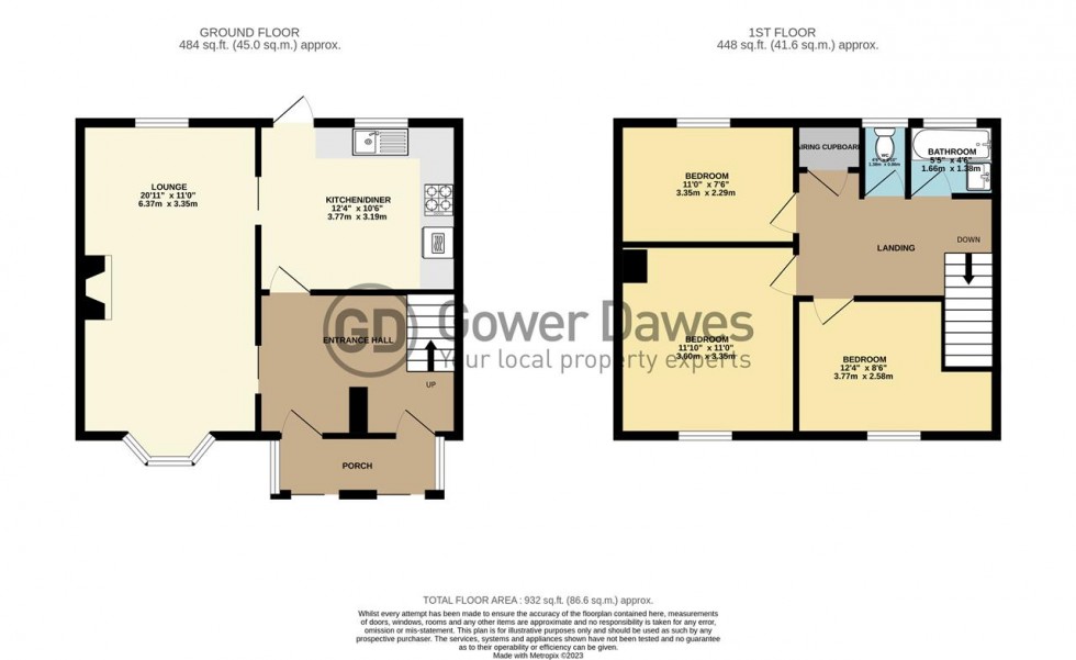 Floorplan for Waterson Road, Chadwell St.Mary