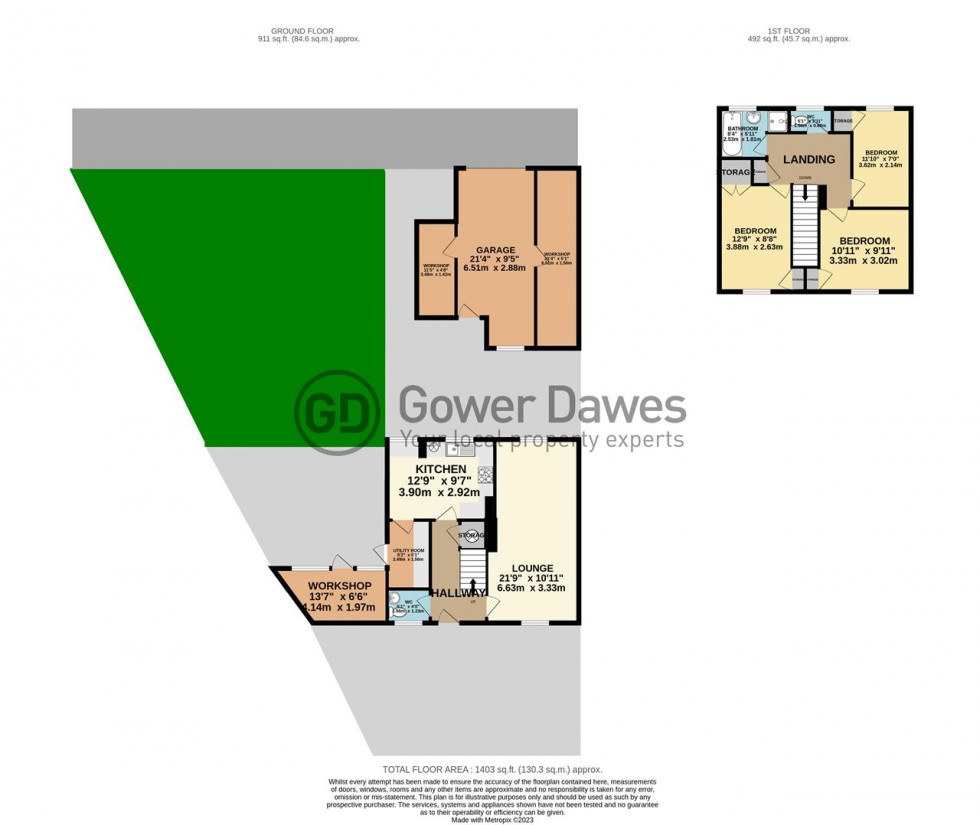 Floorplan for Cedar Road, Chadwell St.Mary