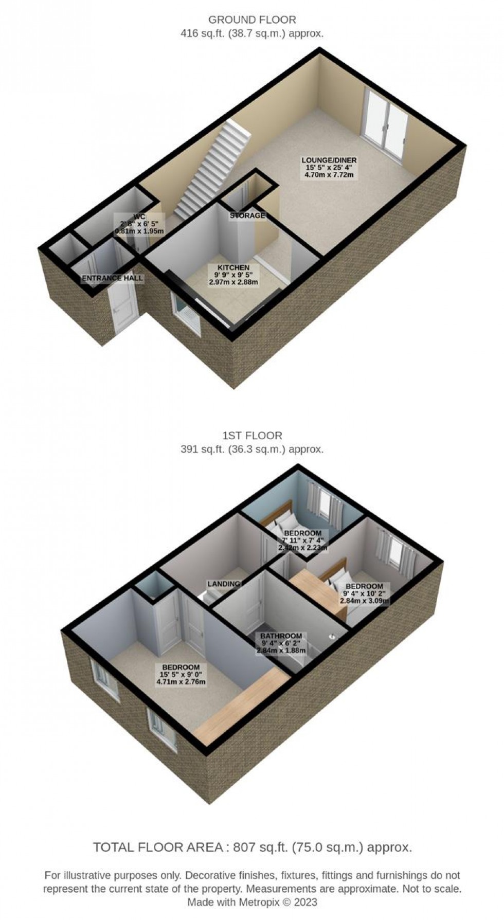 Floorplan for South Road, South Ockendon