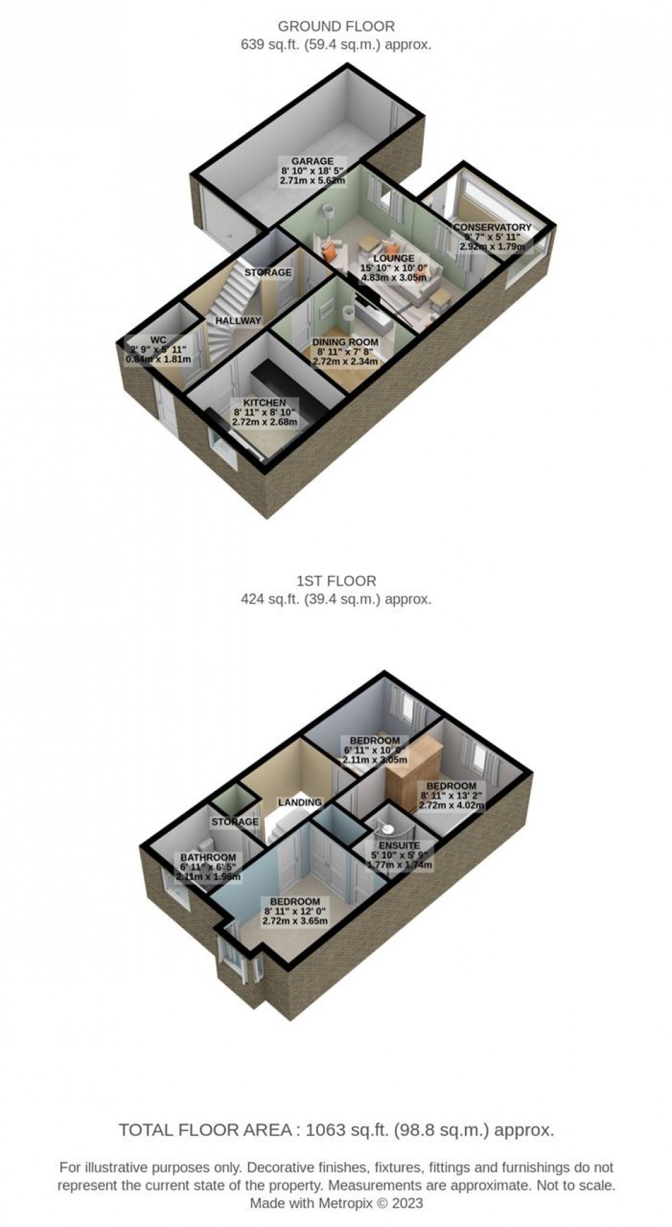 Floorplan for Hogg Lane, Chafford Hundred