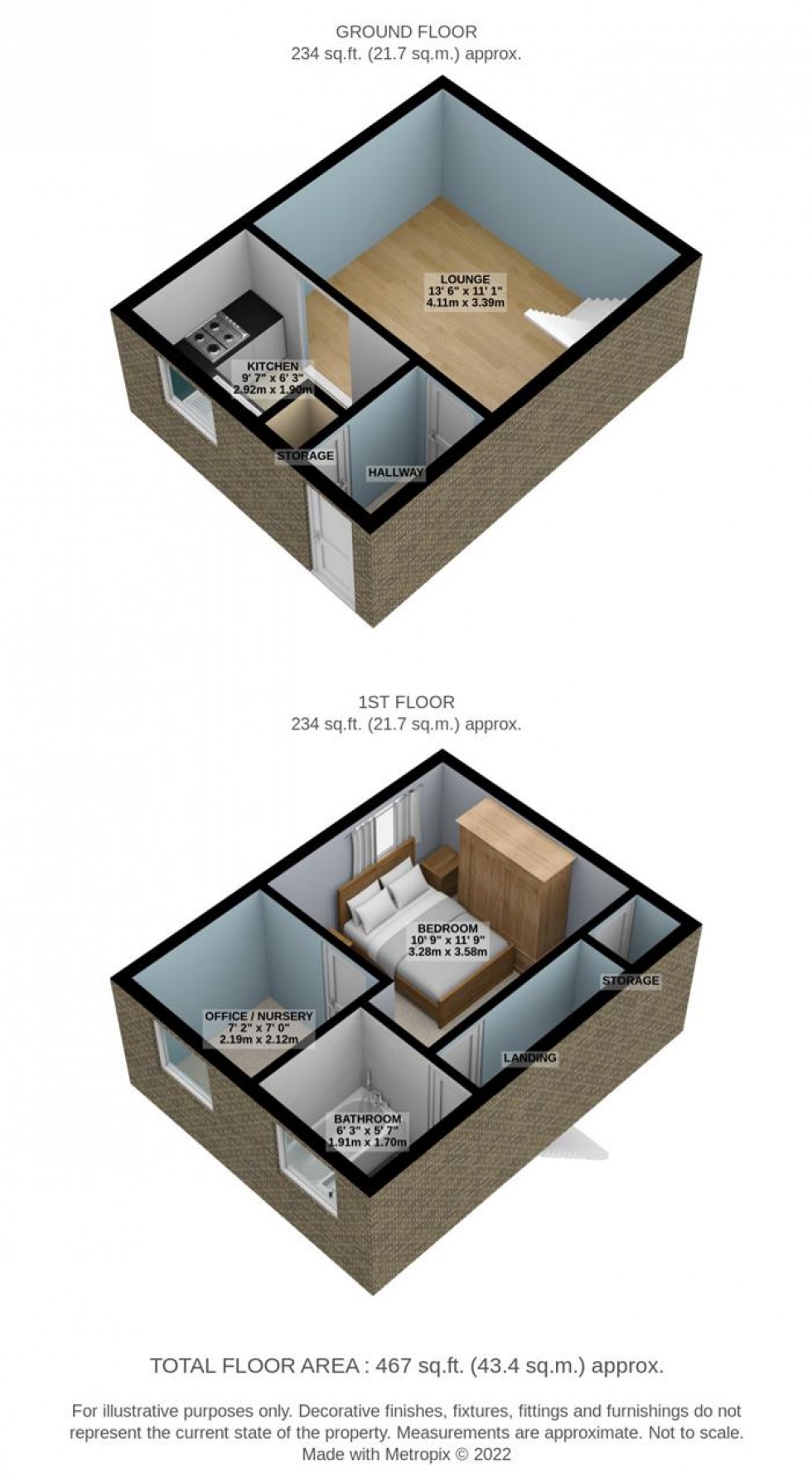 Floorplan for Archates Avenue, Grays