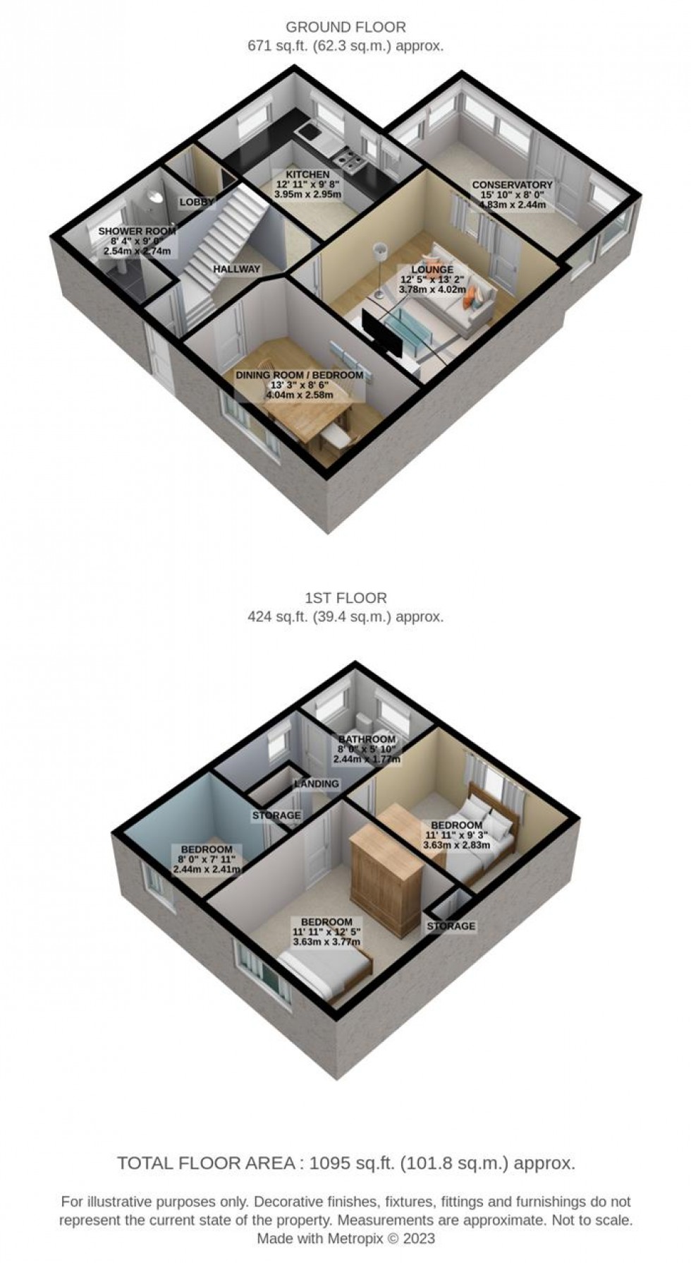 Floorplan for Lytton Road, Chadwell St.Mary