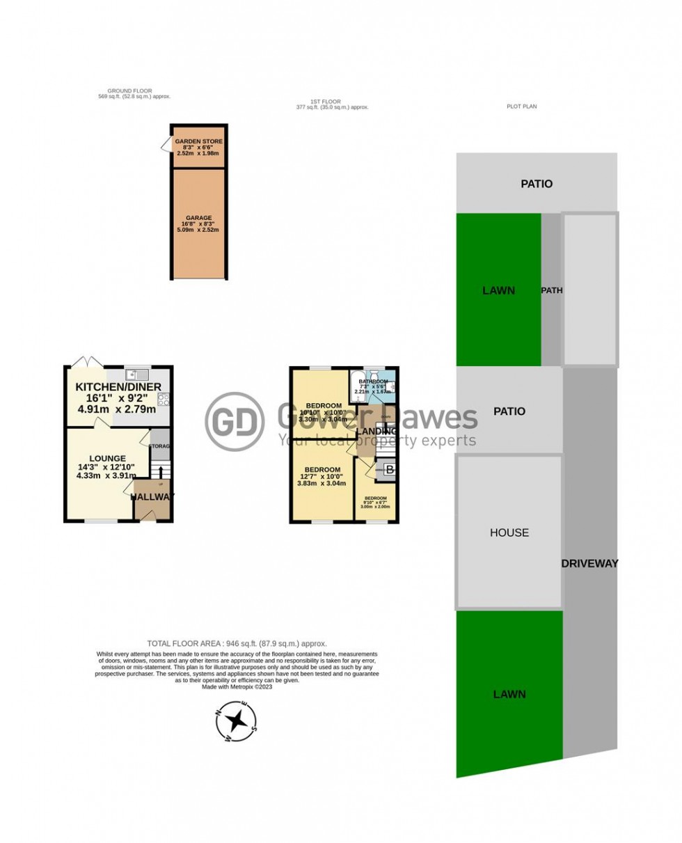 Floorplan for Bure, East Tilbury, East Tilbury
