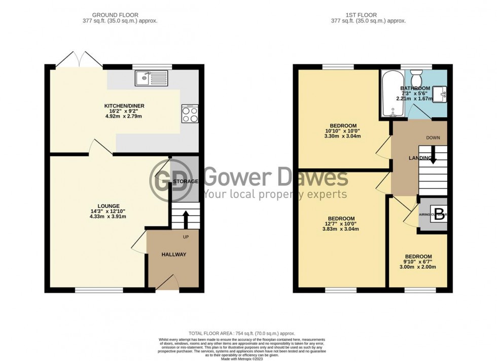 Floorplan for Bure, East Tilbury, East Tilbury