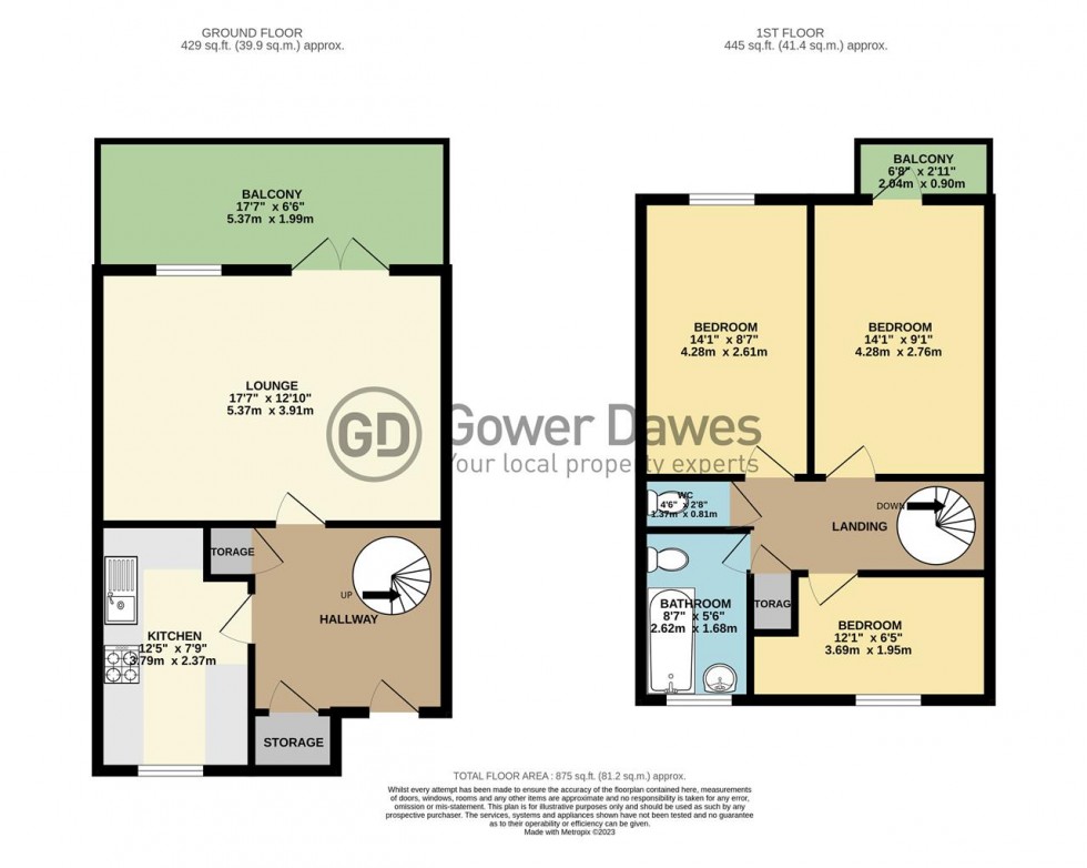 Floorplan for Chieftan Drive, Purfleet-on-Thames