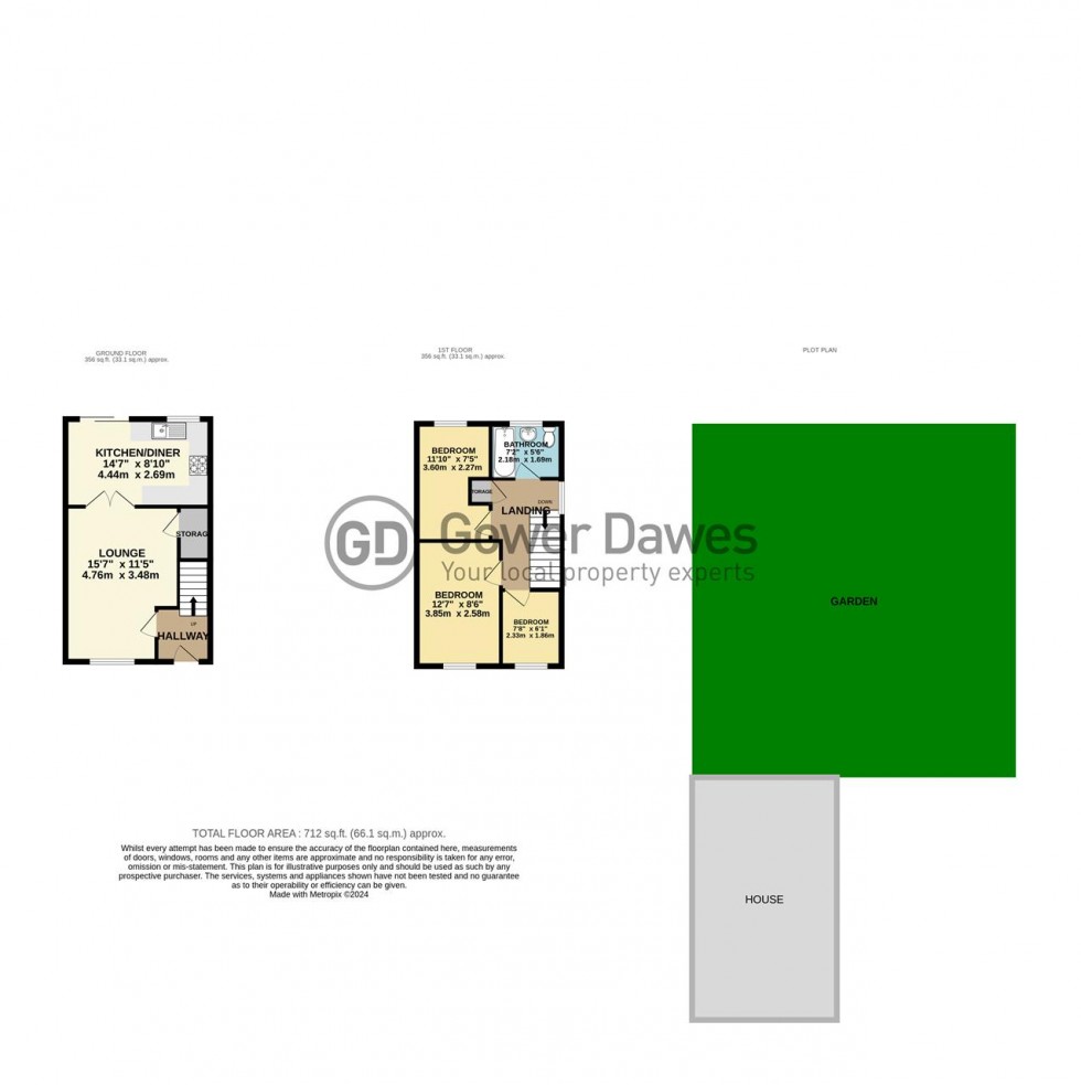 Floorplan for Portsea Road, Tilbury