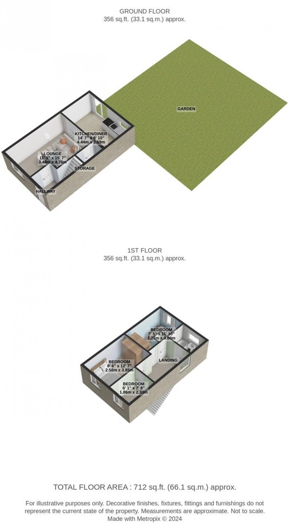 Floorplan for Portsea Road, Tilbury