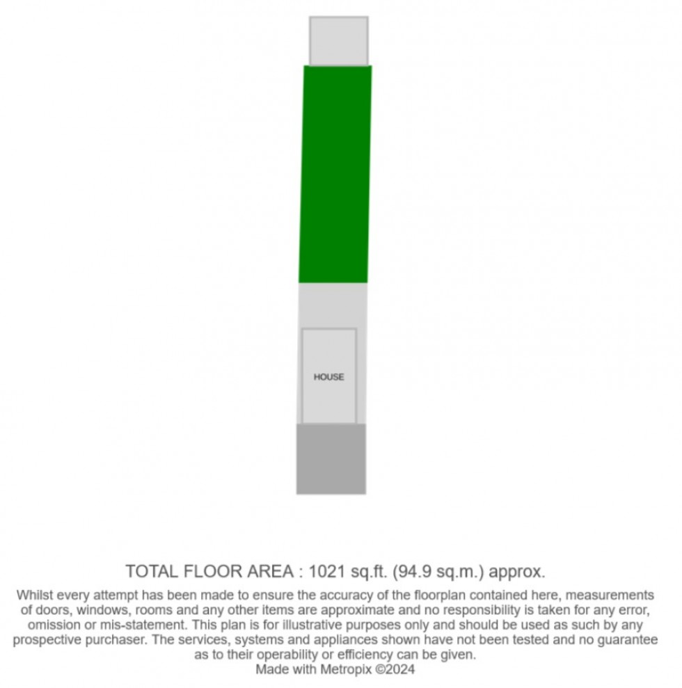 Floorplan for Corran Way, South Ockendon