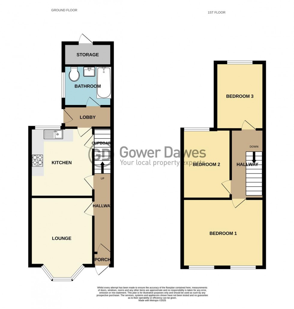 Floorplan for Hathaway Road, Grays