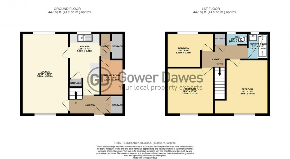 Floorplan for St Cecilia Road, Chadwell St.Mary