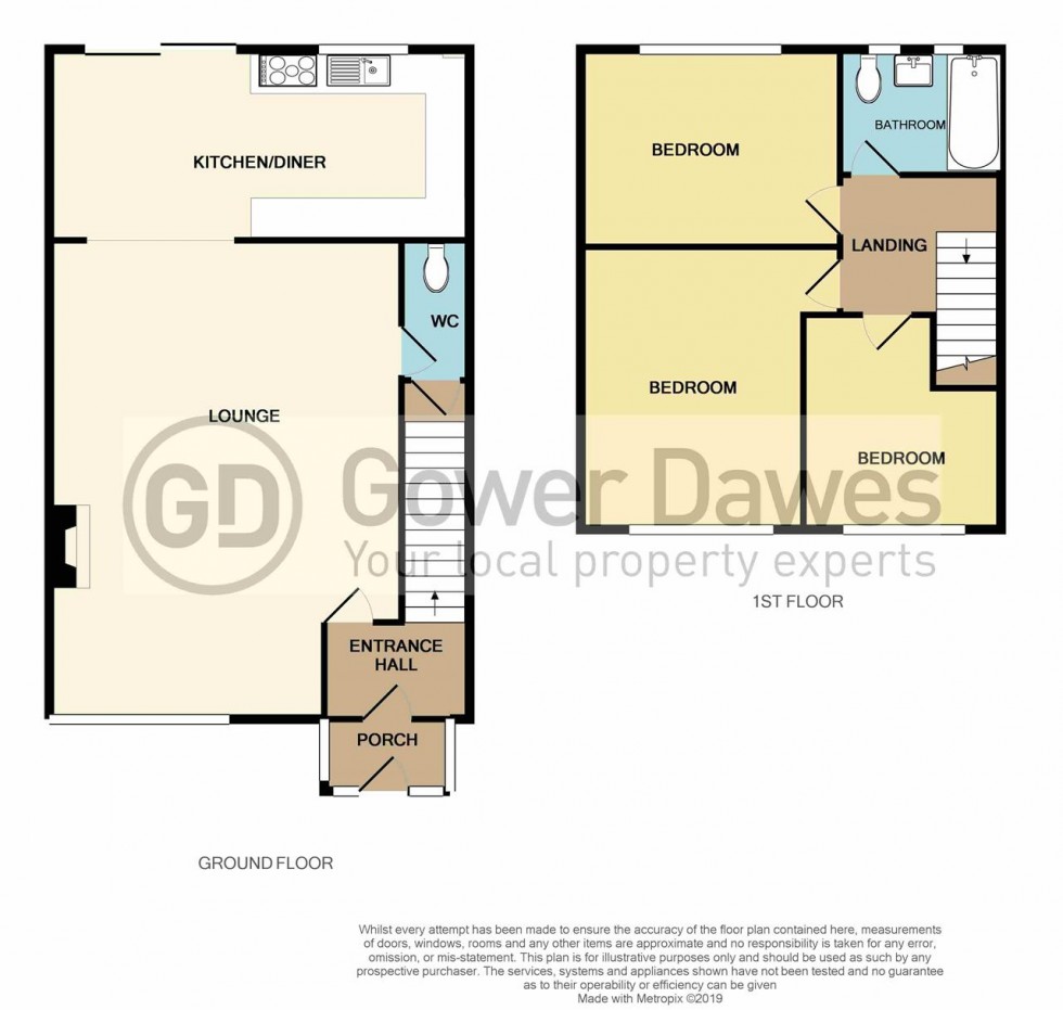 Floorplan for Ingleby Road, Chadwell St.Mary
