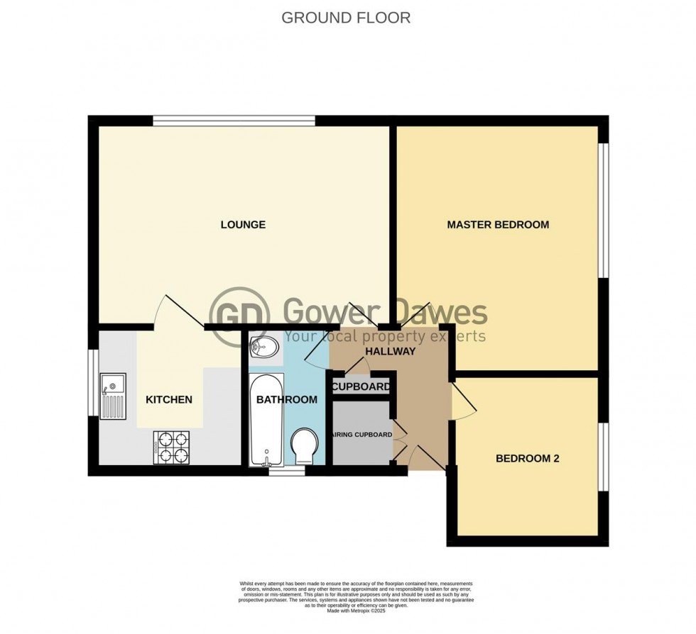 Floorplan for Colne Court, Essex
