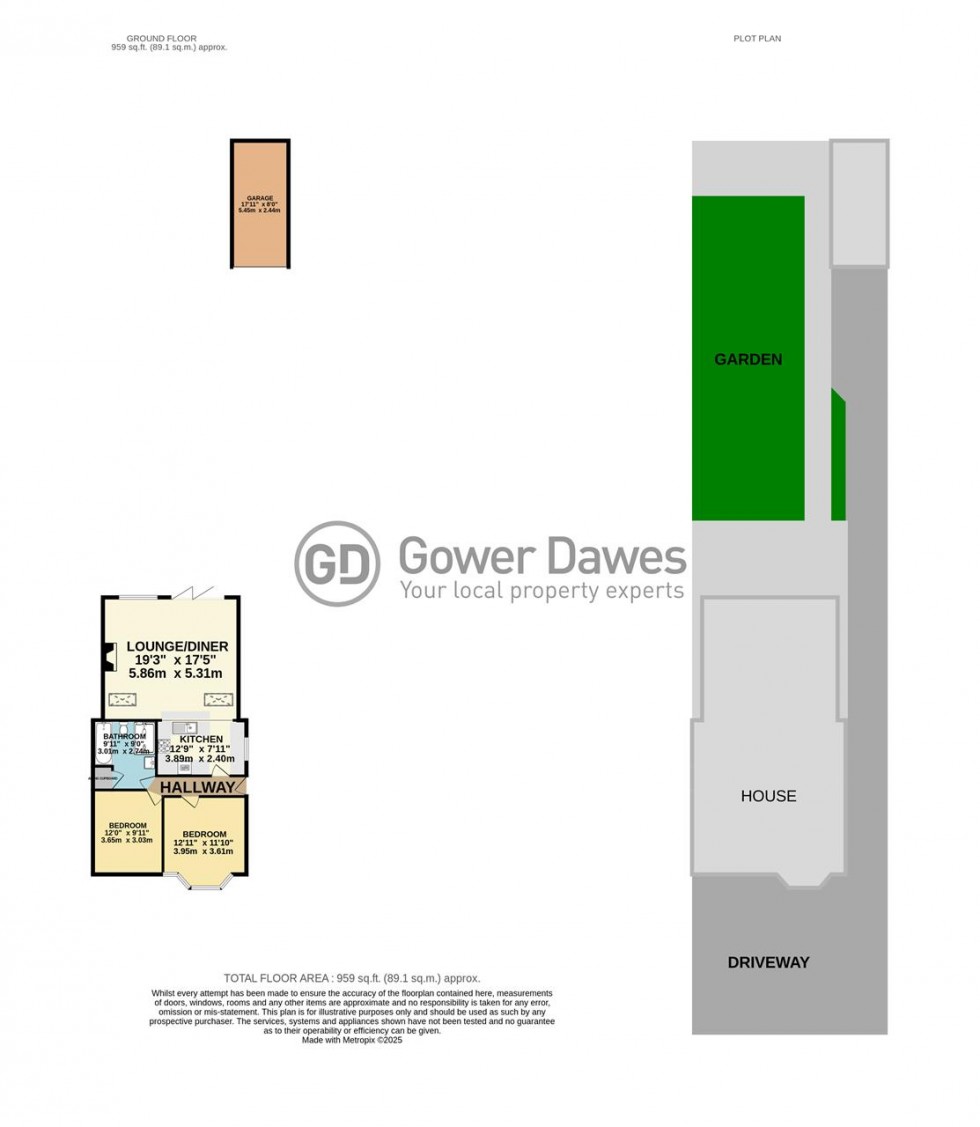 Floorplan for Lilac Avenue, Wickford