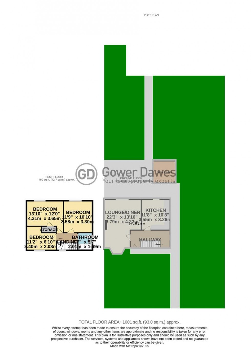 Floorplan for Stour Road, Chadwell St.Mary