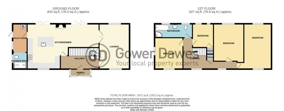 Floorplan for Loewen Road, Orsett Heath