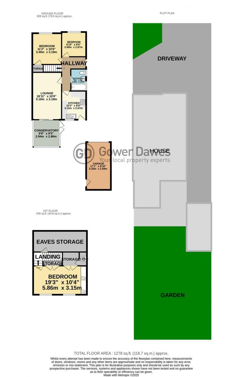 Floorplan for Greyhound Lane, Orsett Heath