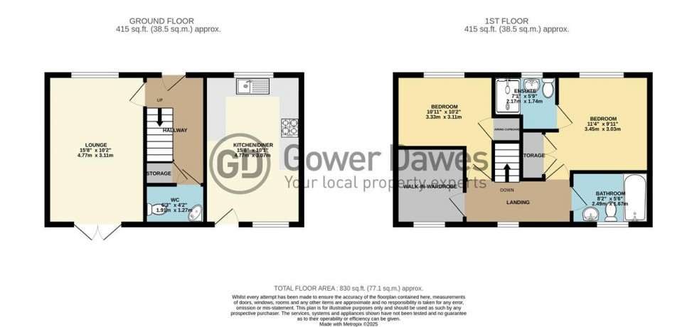 Floorplan for Plymouth Road, Chafford Hundred