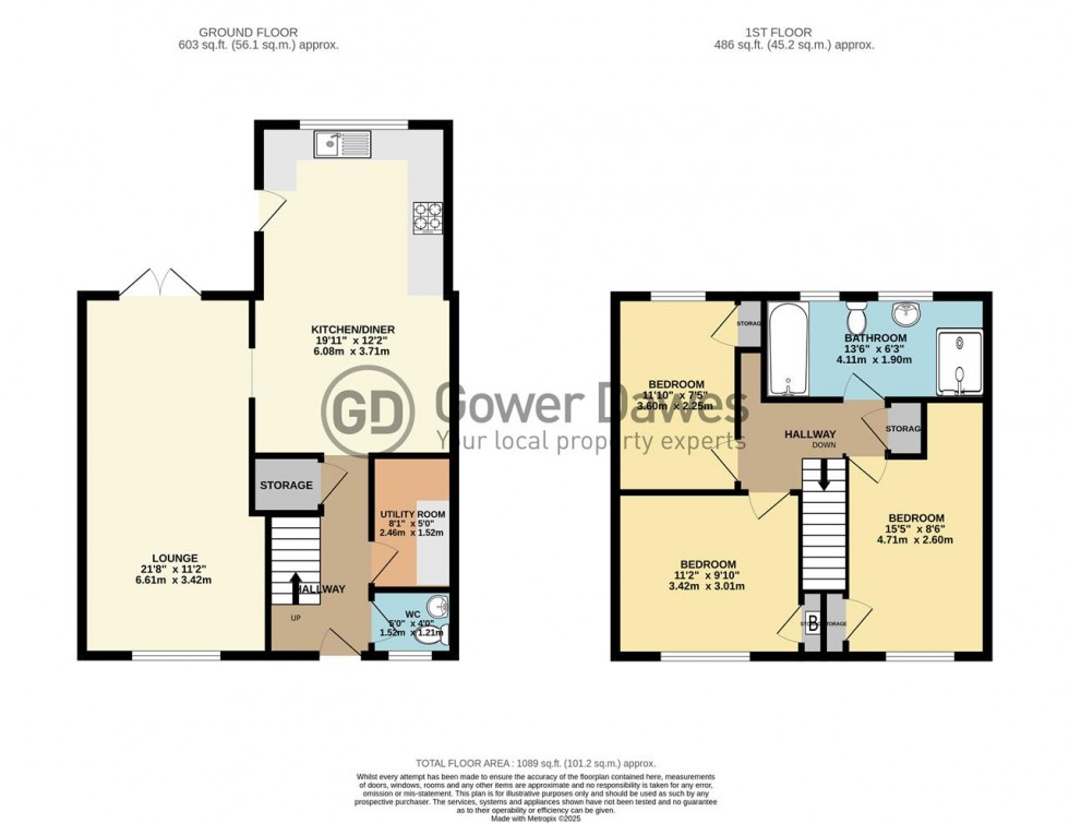 Floorplan for Cedar Road, Chadwell St.Mary