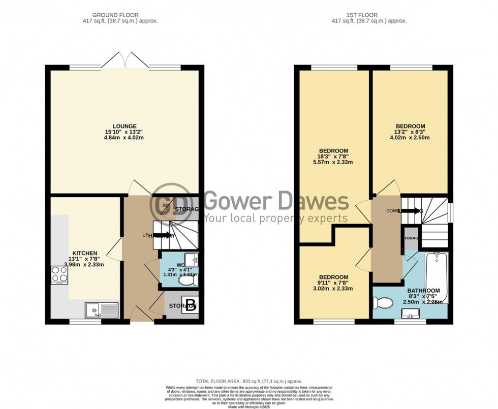 Floorplan for Broadhope Avenue, Stanford-Le-Hope