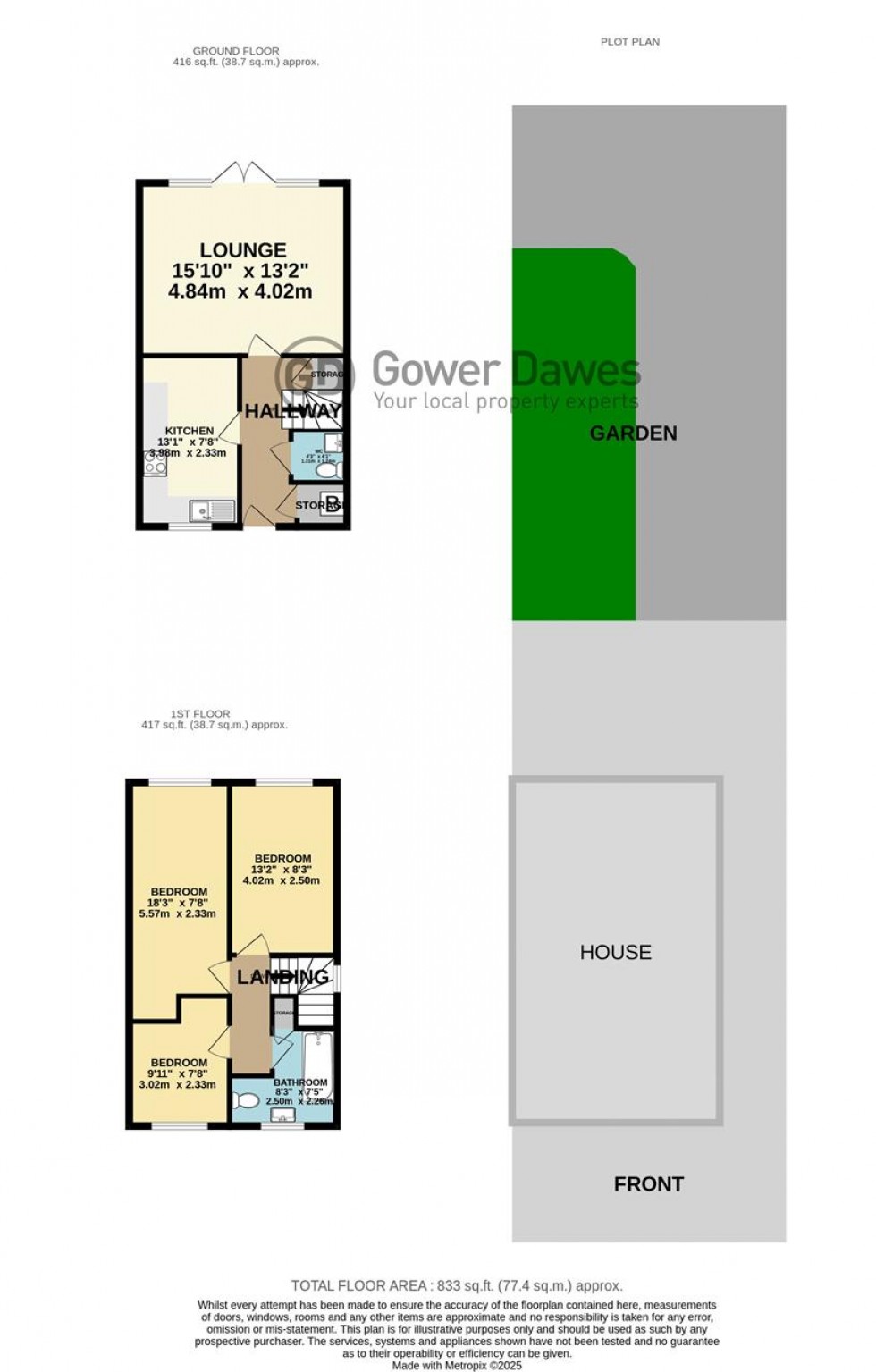 Floorplan for Broadhope Avenue, Stanford-Le-Hope