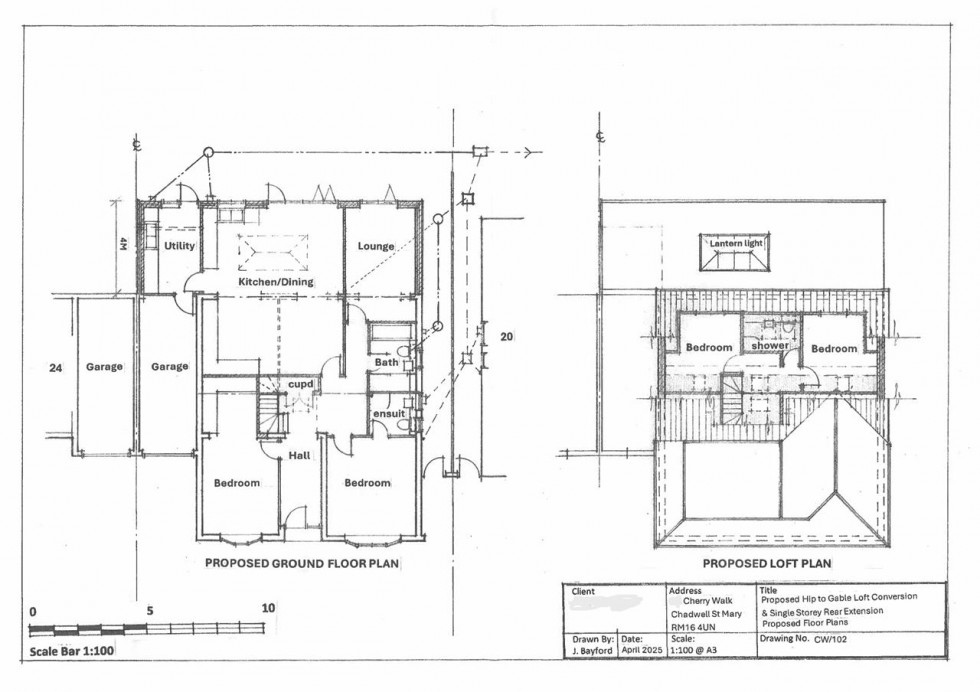 Floorplan for Cherry Walk, Orsett Heath