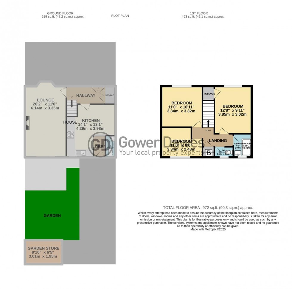 Floorplan for Longhouse Road, Chadwell St.Mary