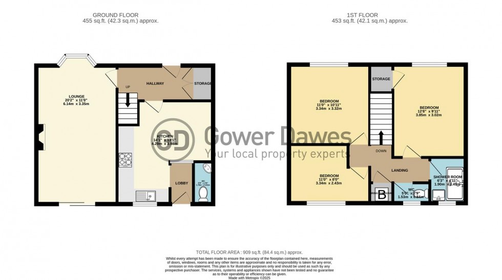 Floorplan for Longhouse Road, Chadwell St.Mary