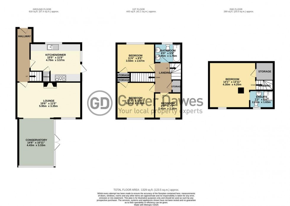 Floorplan for The Green, West Tilbury