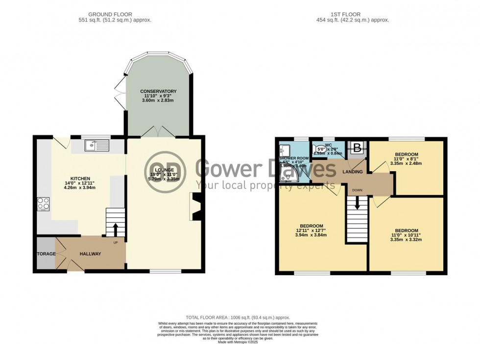 Floorplan for Morant Road, Chadwell St.Mary
