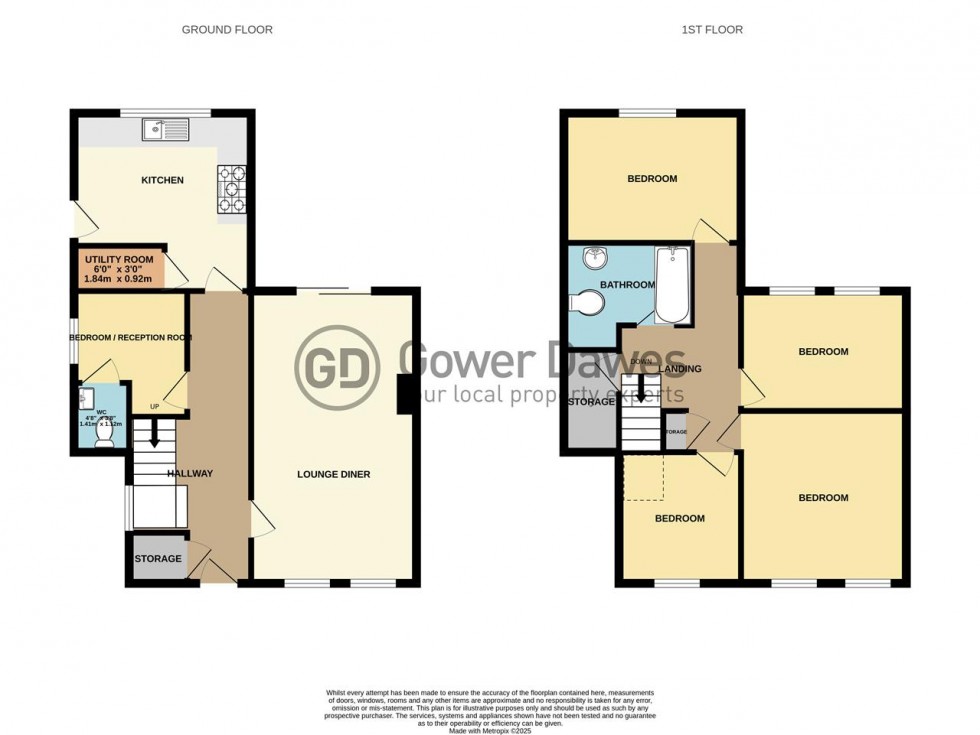 Floorplan for Lytton Road, Chadwell St.Mary
