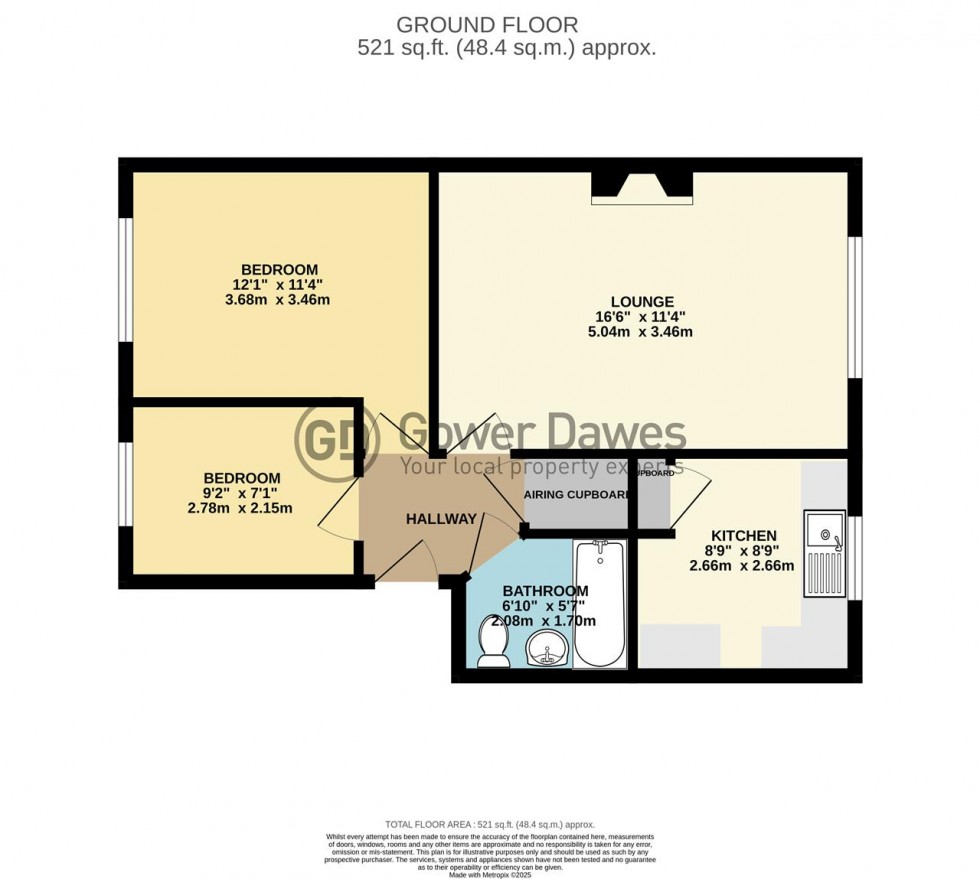 Floorplan for Queen Mary Court, Queen Mary Avenue, East Tilbury