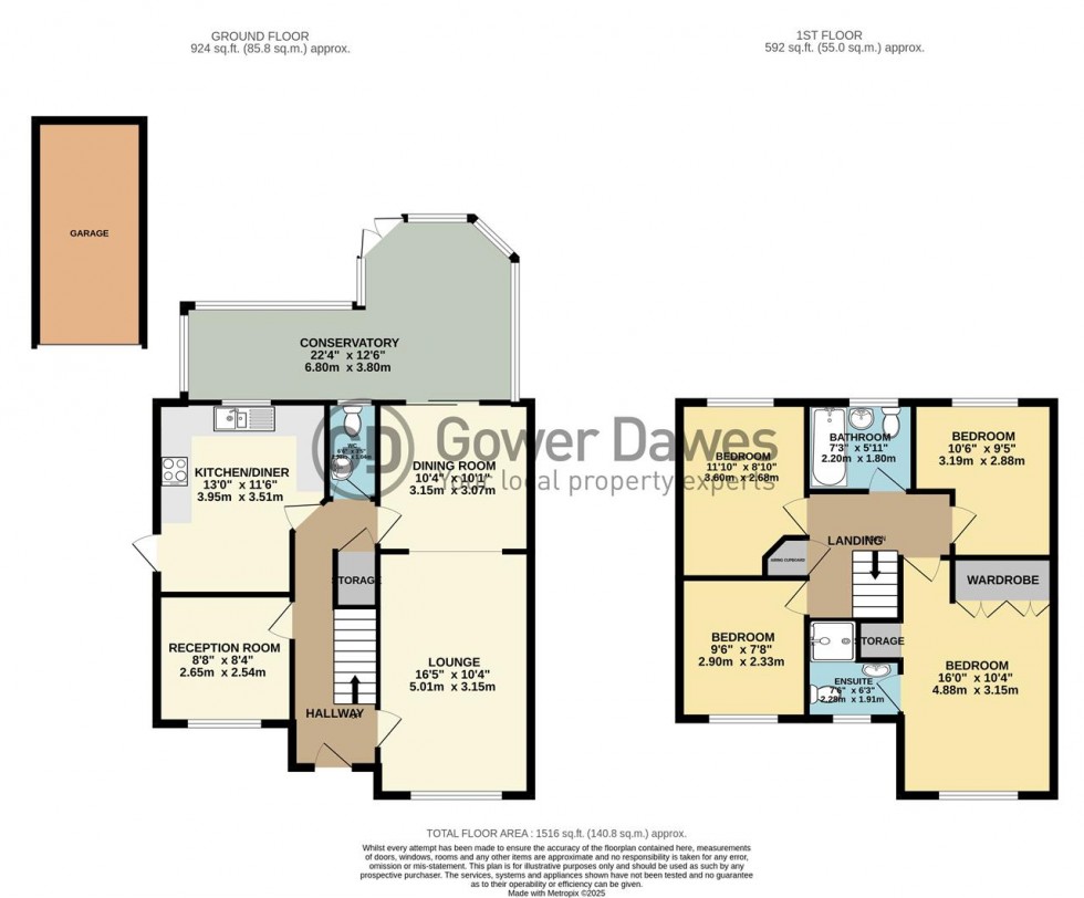 Floorplan for John William Close, Chafford Hundred