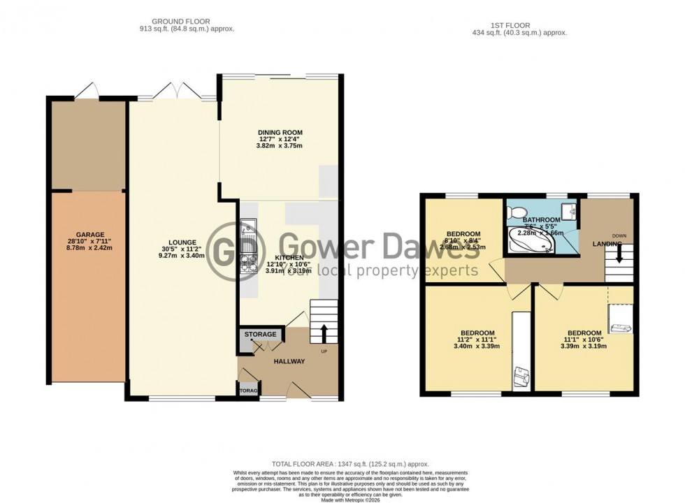 Floorplan for Rubicon Avenue, Wickford