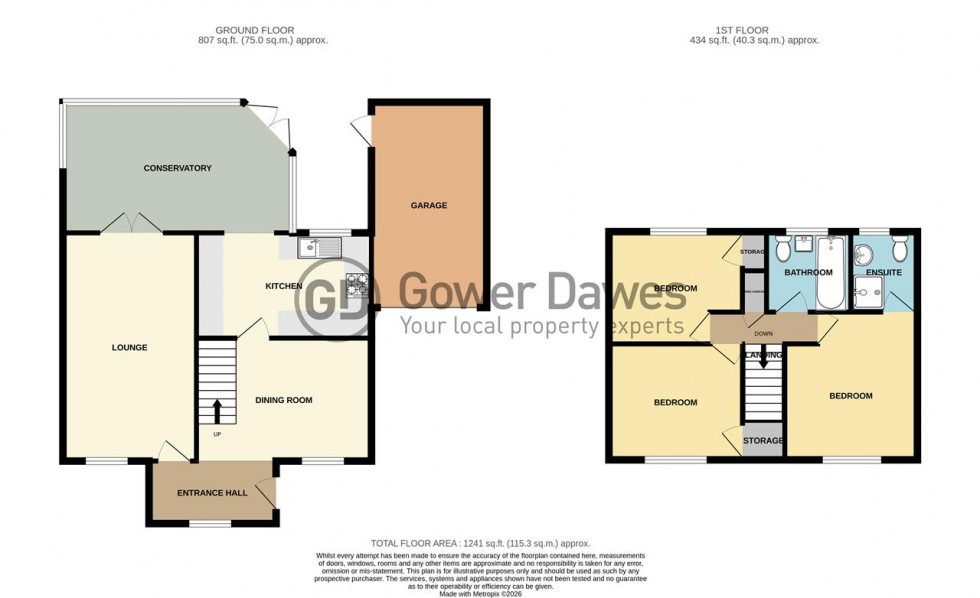 Floorplan for Northfields, Grays