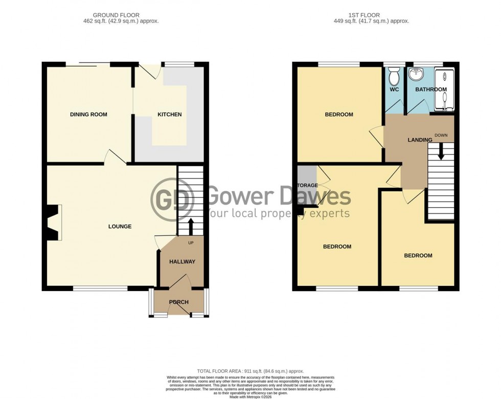 Floorplan for Ingleby Road, Chadwell St.Mary