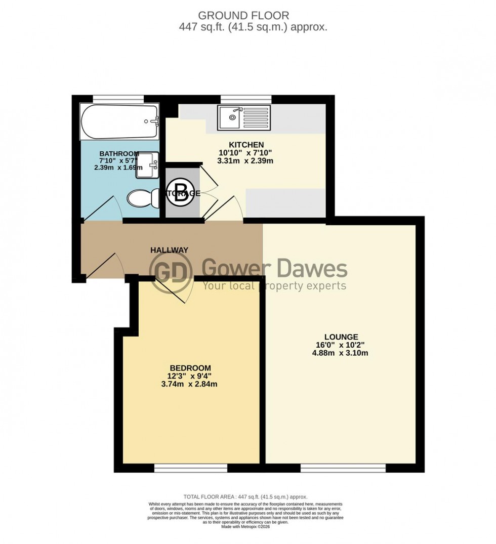 Floorplan for Heberden Court, Wingrove Drive